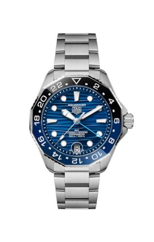 TAG Heuer Aquaracer Professional 300 GMT 42 Stainless Steel / Blue